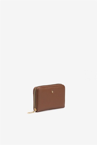 Cartera Tiffosi texturizada con cierre de cremallera
