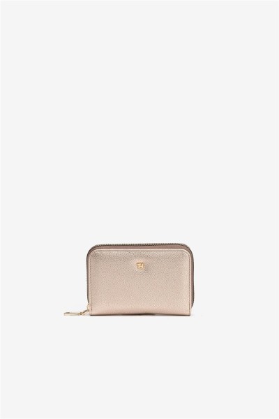 Cartera Tiffosi texturizada con cierre de cremallera