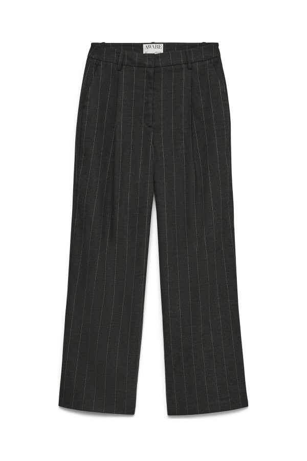 Pantalón de Tela AWARE Gris Medio AWDEVINA HW WIDE 10350393