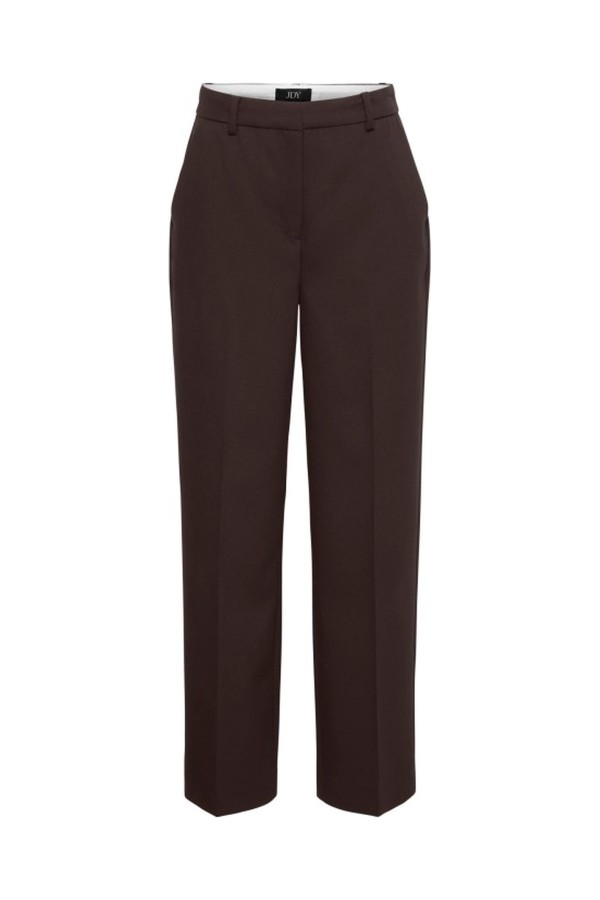 Pantalón JDY Mujer Chocolate Torte Talle Alto Pierna...