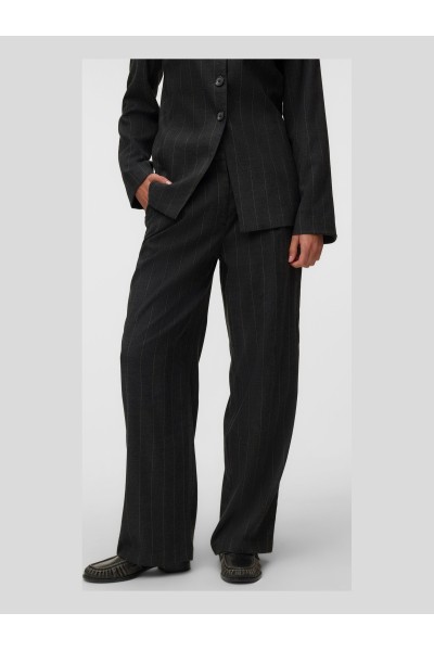 Pantalón de Tela AWARE Gris Medio AWDEVINA HW WIDE 10350393