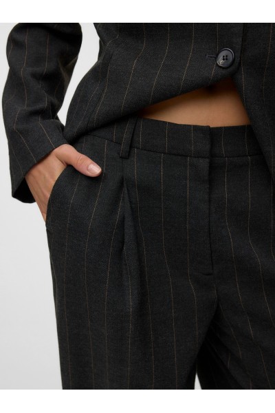 Pantalón de Tela AWARE Gris Medio AWDEVINA HW WIDE 10350393