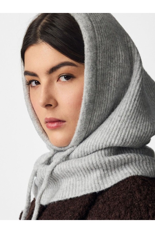 Pasamontañas PIECES Mujer Gris Claro PCSolina Balaclava... 2