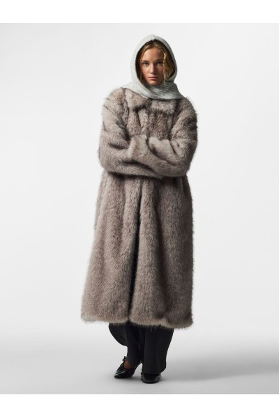 Pasamontañas PIECES Mujer Gris Claro PCSolina Balaclava 17169286