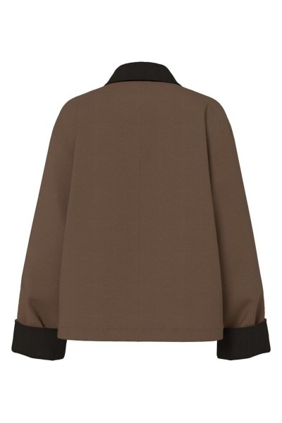 Chaqueta PIECES Mujer Greige Hot PCJorma 17161869