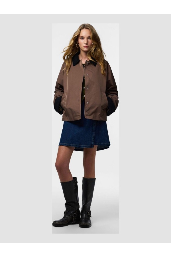 Chaqueta PIECES Mujer Greige Hot...