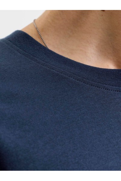 Camiseta Jack and Jones Navy Blazer Rush Crew Neck 12298424