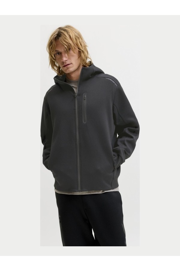 Sudadera con Capucha Jack & Jones Negro Jcofusión Sweat... 2