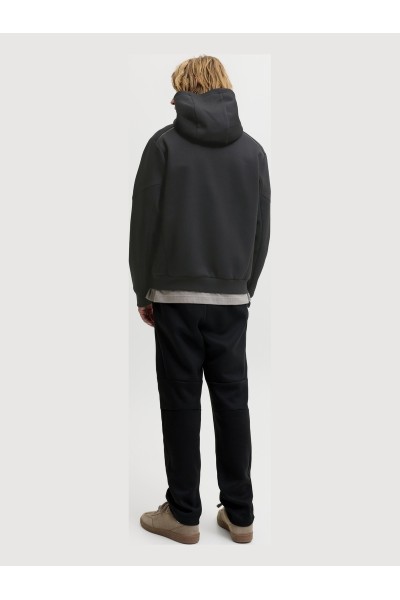 Sudadera con Capucha Jack & Jones Negro Jcofusión Sweat Full 12301089