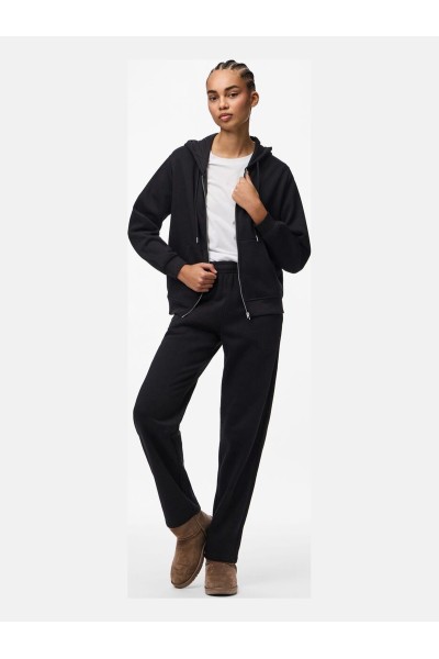 Sudadera Pieces Mujer Negro Pcchilli Zip Hoodie 17140741