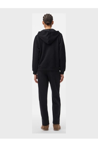 Sudadera Pieces Mujer Negro Pcchilli Zip Hoodie 17140741