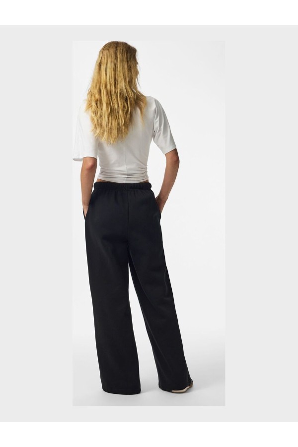 Pantalón de Tela Pieces Mujer Negro...
