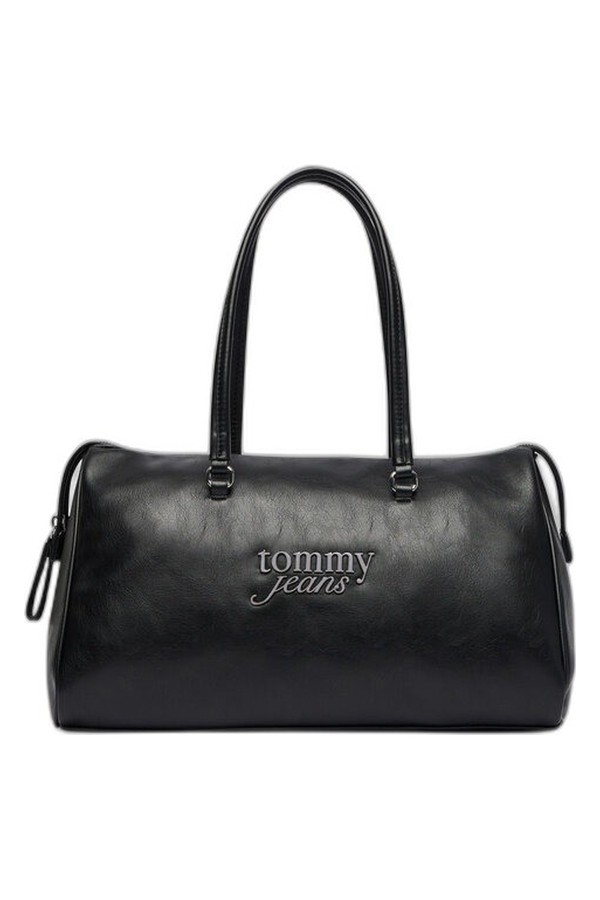 Bolso Tommy Jeans Negro Tjw Bold Script Tote AW0AW19054