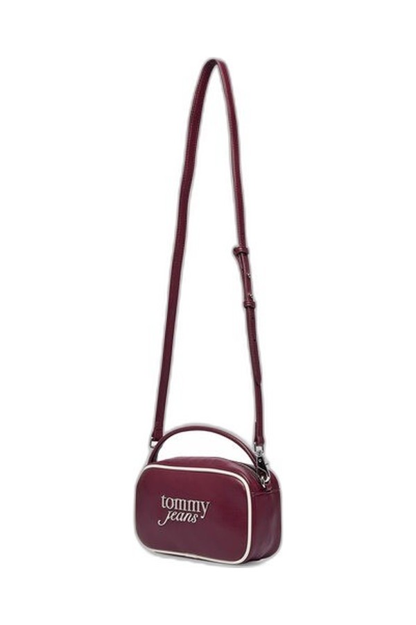 Bolso Tommy Jeans Rosewood Brown Bold Script Camera Bag... 2