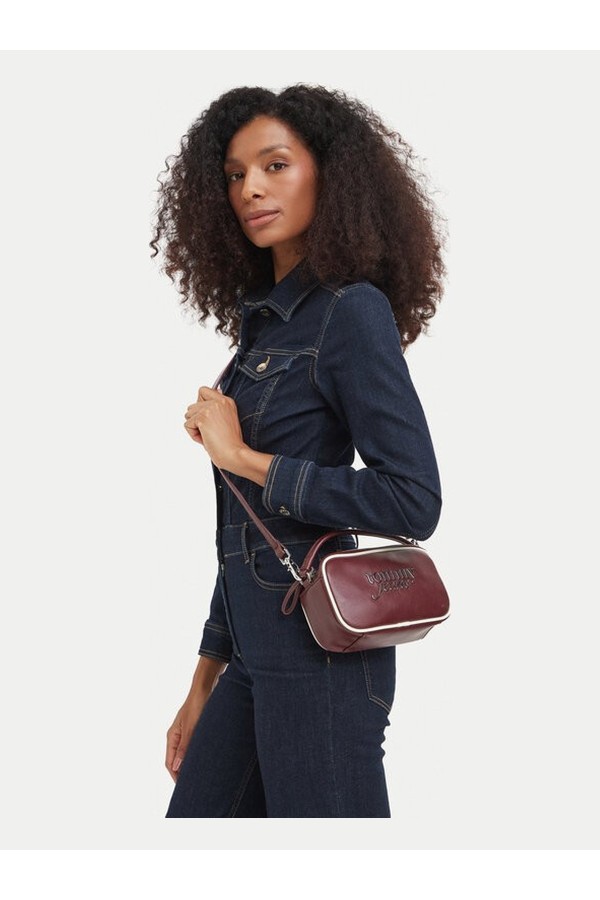 Bolso Tommy Jeans Rosewood Brown Bold...
