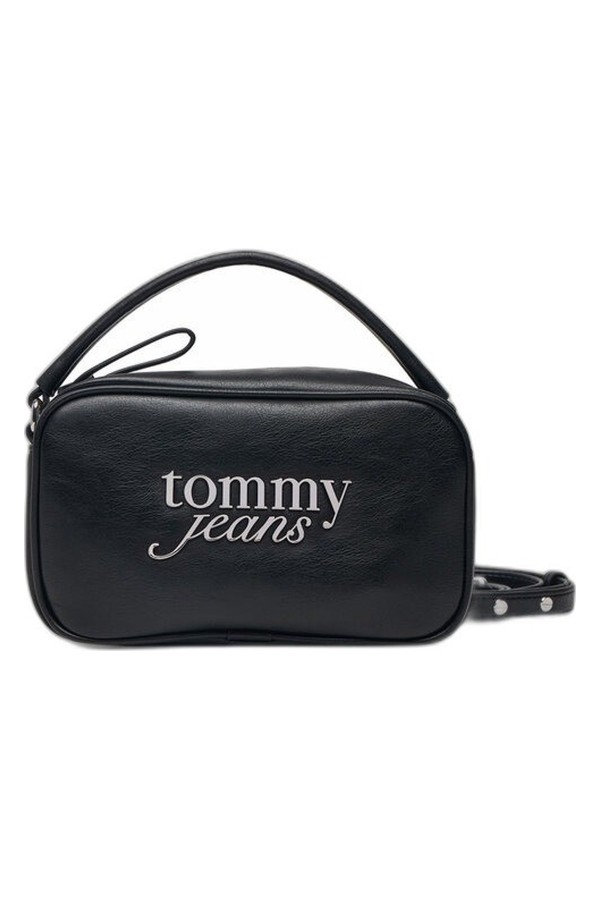 Bolso Tommy Jeans Negro Bold Script...