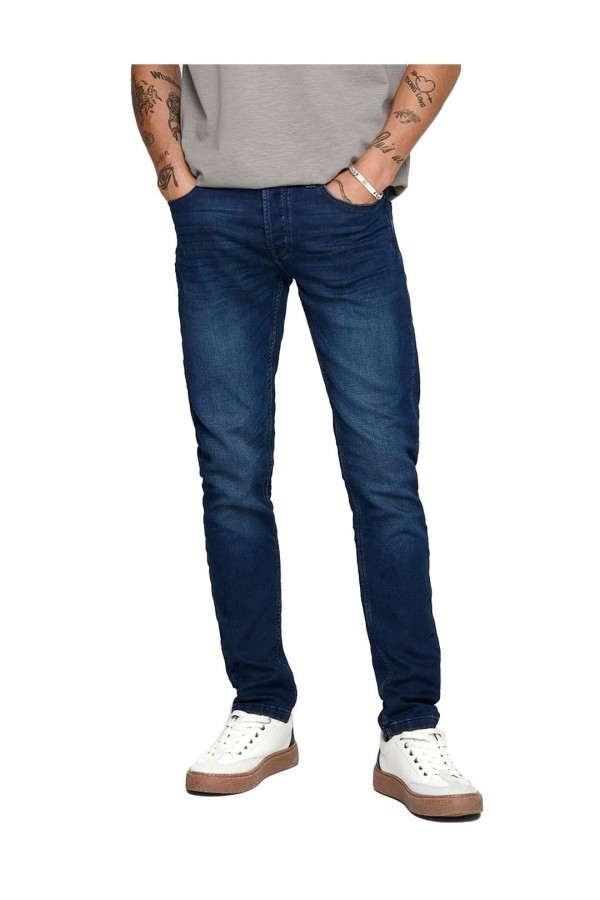 PANTALON ONLY SONS LOOM AZUL
