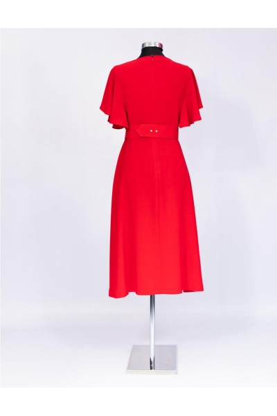 Vestido Nuribel 1417100 rojo p