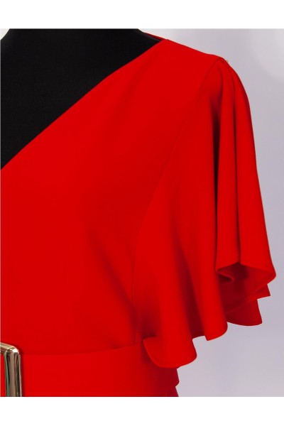 Vestido Nuribel 1417100 rojo p