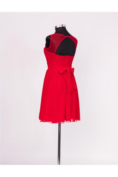 FIESTA VESTIDO CK 4644 ROJO