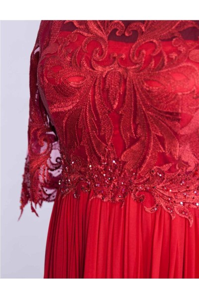 FIESTA VESTIDO 8170 ROJO