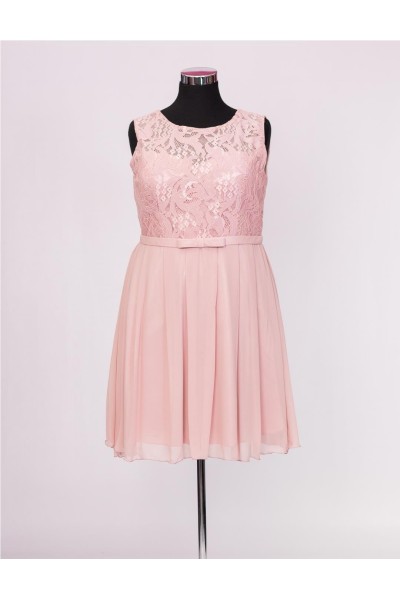 FIESTA VESTIDO 1569 ROSA PALO