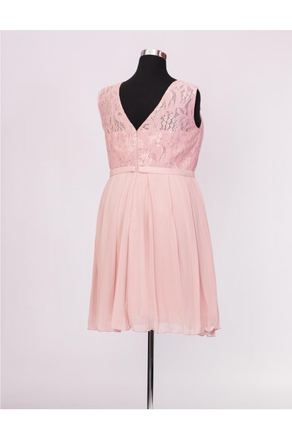 FIESTA VESTIDO 1569 ROSA PALO