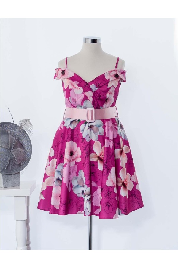 FIESTA VESTIDO JM2258 FUXIA ES