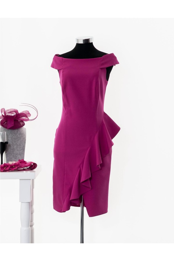 FIESTA VESTIDO JM2263 FUXIA