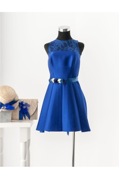 VESTIDO FIESTA 4487CK TINTA