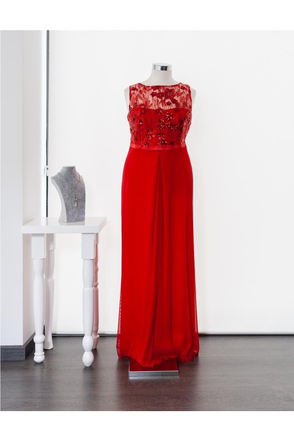 FIESTA VESTIDO GT2876 ROJO