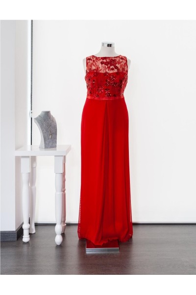 FIESTA VESTIDO GT2876 ROJO