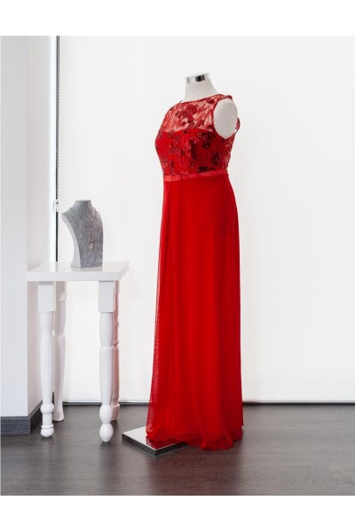 FIESTA VESTIDO GT2876 ROJO