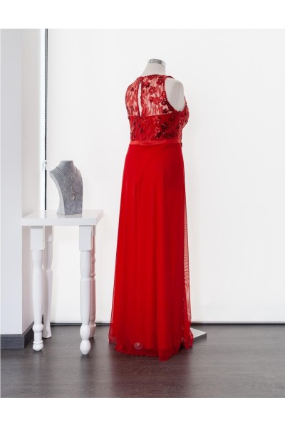 FIESTA VESTIDO GT2876 ROJO