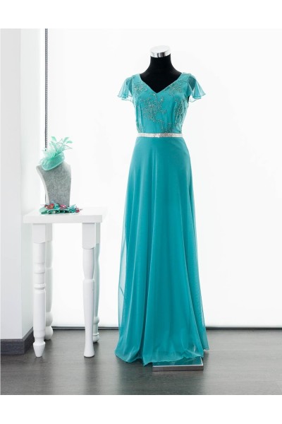 FIESTA VESTIDO CK 4572 VERDE