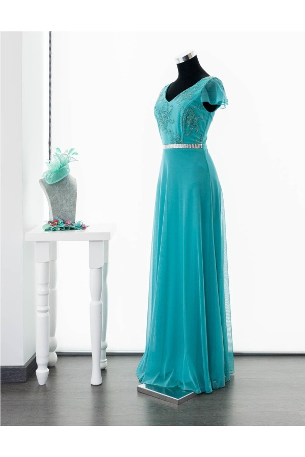 FIESTA VESTIDO CK 4572 VERDE