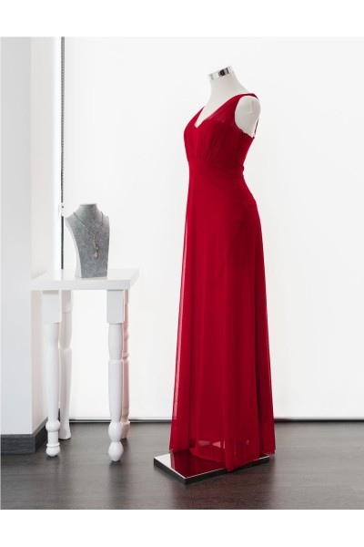 FIESTA VESTIDO CK 4577 ROJO