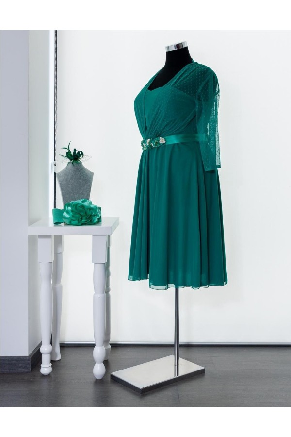 FIESTA VESTIDO CK 4653 VERDE 2