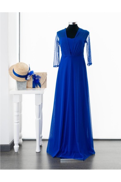 FIESTA VESTIDO CK 4641 AZULON