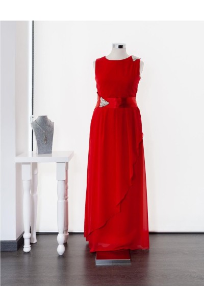 FIESTA VESTIDO MH4822 ROJO