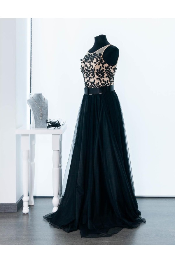 FIESTA VESTIDO LJ 8048 NEGRO