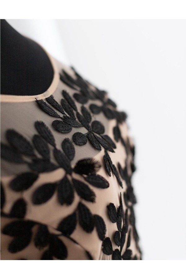 FIESTA VESTIDO LJ 8048 NEGRO