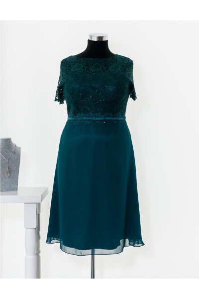 FIESTA VESTIDO 8198 VERDE CORT