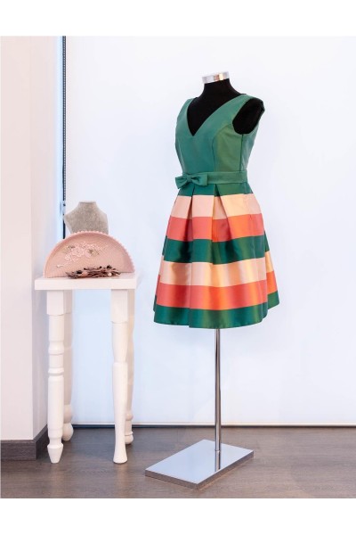 FIESTA VESTIDO JM2233 VERDE