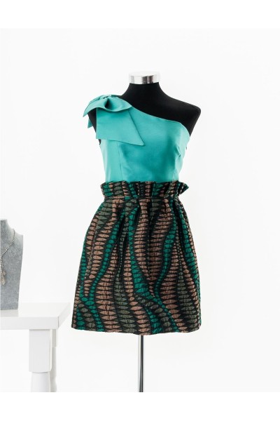 VESTIDO CARLA RUIZ 90632 VERDE