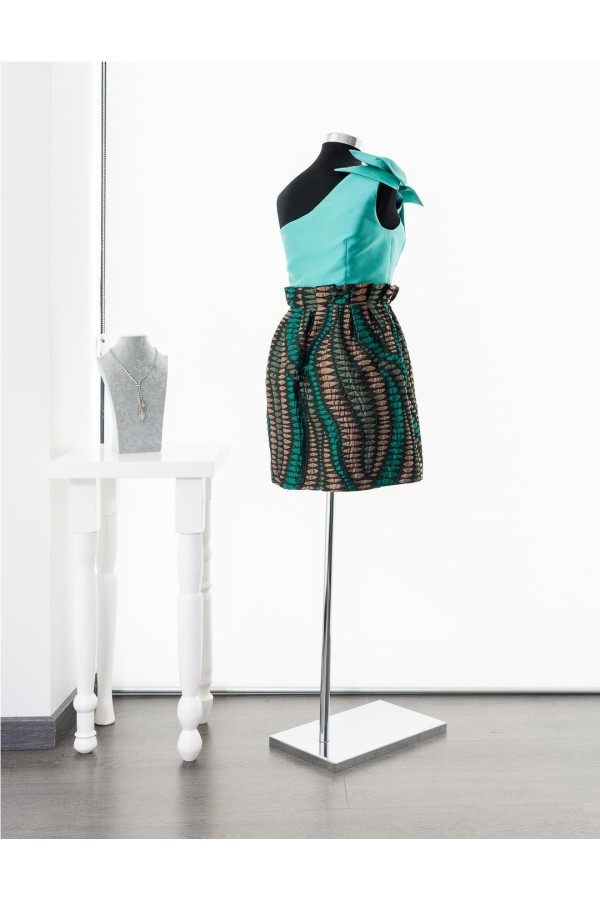 VESTIDO CARLA RUIZ 90632 VERDE