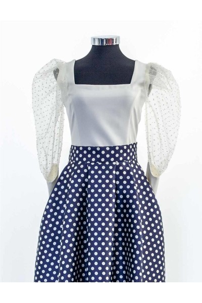 FIESTA TOP CRUDO MANGA LARGA