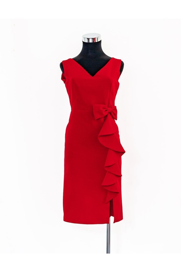 FIESTA VESTIDO JM2267 ROJO